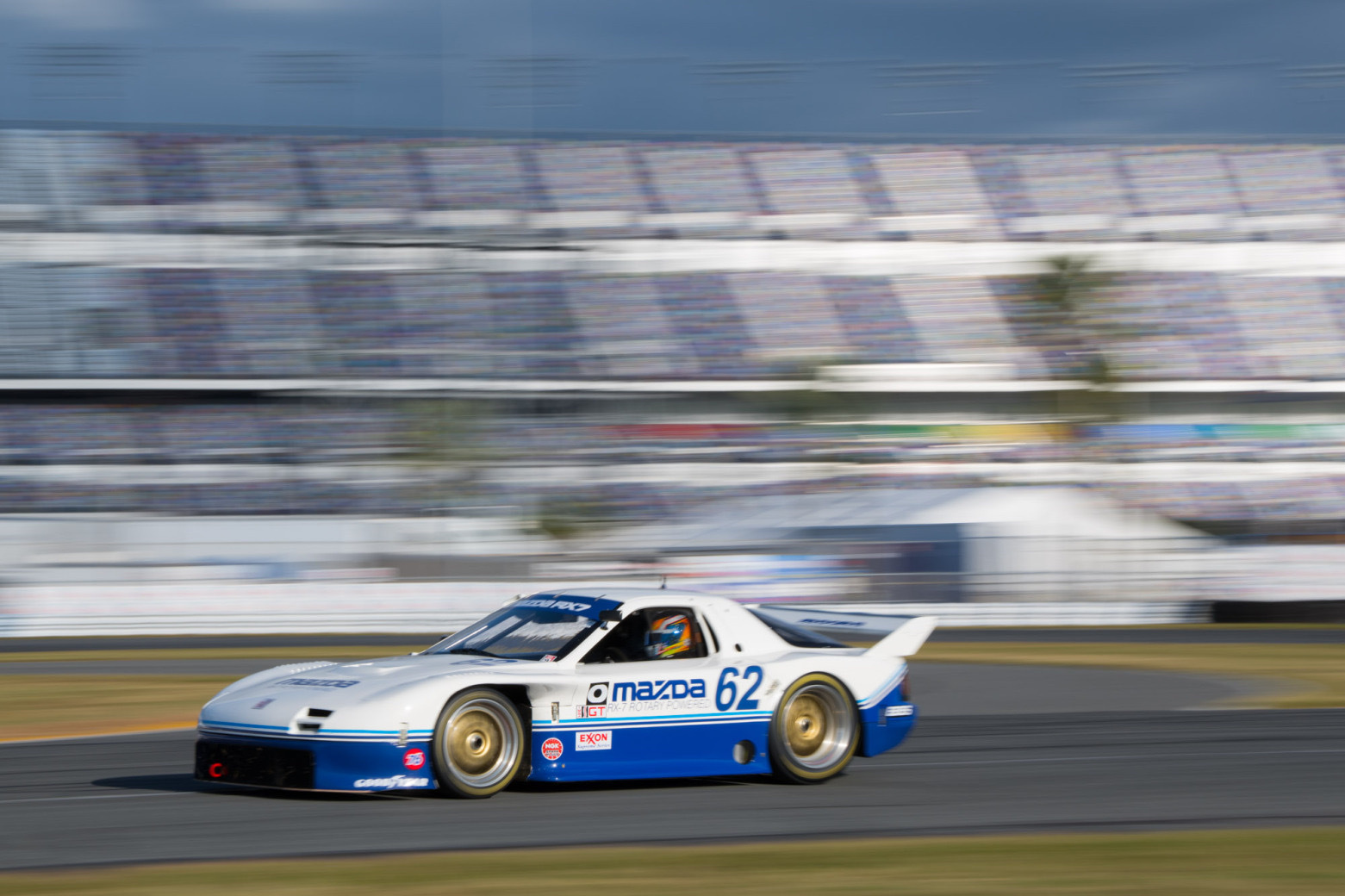 Mazda RX-7 GTO racing at Daytona