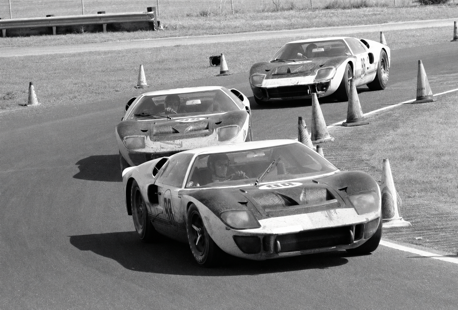 Ken Miles Leading at Daytona 1966
